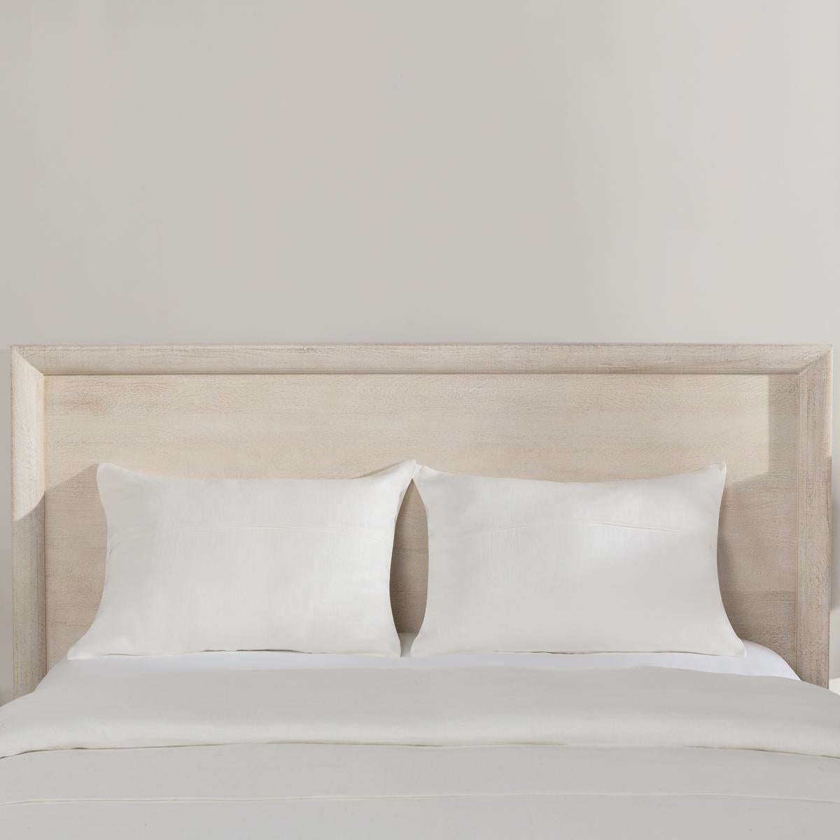 Reece Bed - Seashell White by Classic Home at Eve Furniture