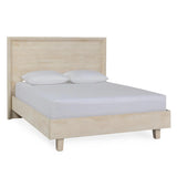 Reece Bed - Seashell White by Classic Home at Eve Furniture