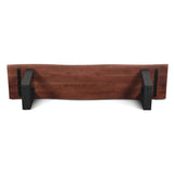 Reed 68" Bench in Light Sequoia with Gunmetal Legs, Set of 2 by Home Trends & Design at Eve Furniture