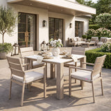 Reefline Dining Chair Gray by Zuomod at Eve Furniture