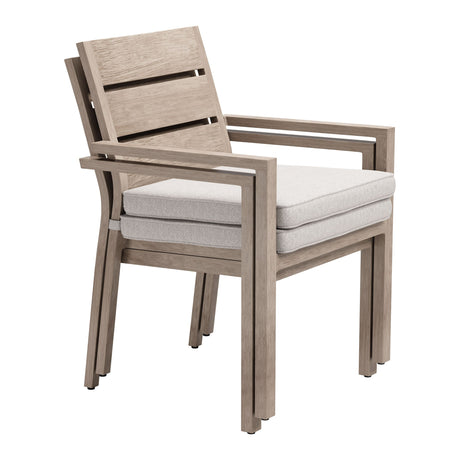 Reefline Dining Chair Gray by Zuomod at Eve Furniture