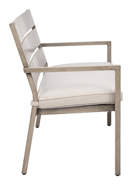 Reefline Gray Outdoor Bench (Set of 2) by Zuomod at Eve Furniture