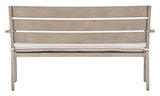 Reefline Gray Outdoor Bench (Set of 2) by Zuomod at Eve Furniture