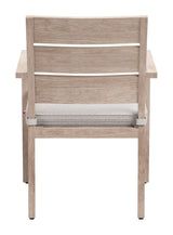 Reefline Gray Outdoor Dining Chair (Set of 2) by Zuomod at Eve Furniture