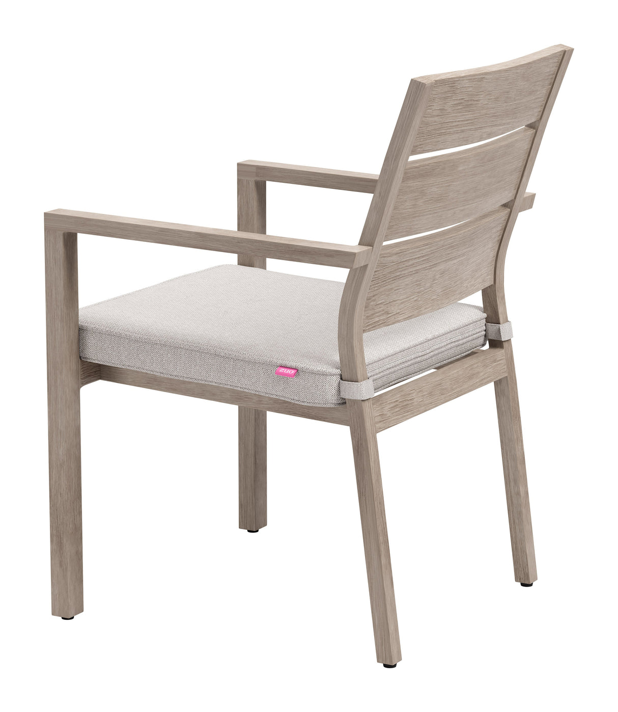Reefline Gray Outdoor Dining Chair (Set of 2) by Zuomod at Eve Furniture