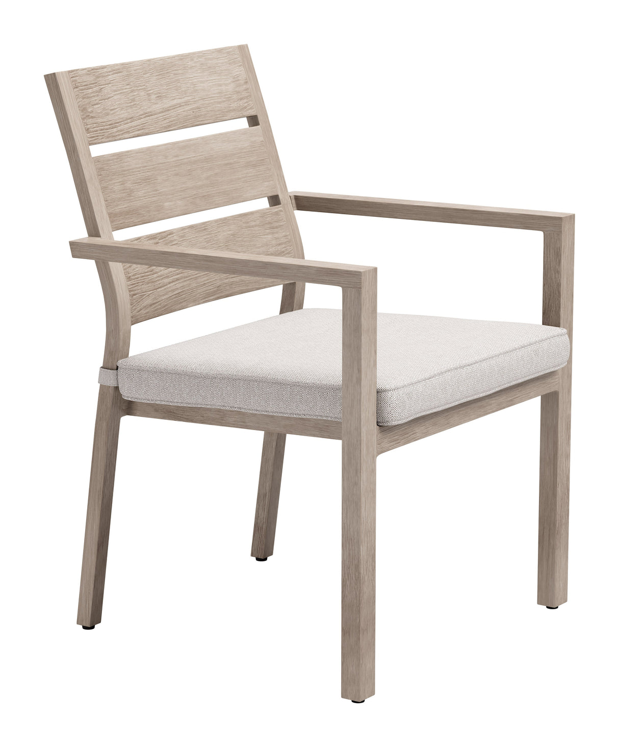 Reefline Gray Outdoor Dining Chair (Set of 2) by Zuomod at Eve Furniture