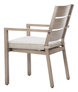 Reefline Green Outdoor Dining Chair (Set of 2) by Zuomod at Eve Furniture