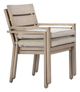 Reefline Green Outdoor Dining Chair (Set of 2) by Zuomod at Eve Furniture