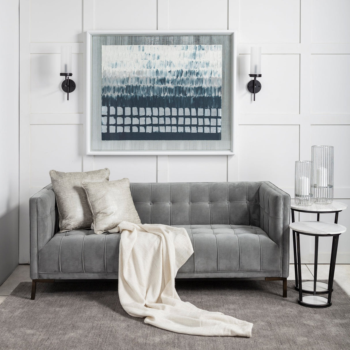 Reflection by Studio M a handmade Original Framed Artwork under Glass by Mercana at Eve Furniture