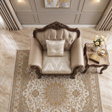 Regal Cherry Brown Chair by Homelegance at Eve Furniture