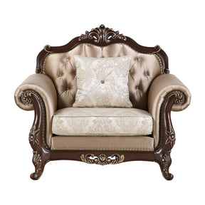 Regal Cherry Brown Chair by Homelegance at Eve Furniture
