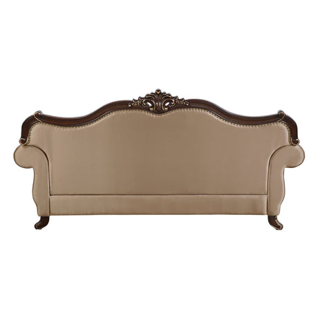 Regal Cherry Brown Sofa by Homelegance at Eve Furniture