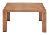 Regels Natural Outdoor Coffee Table by Zuomod at Eve Furniture