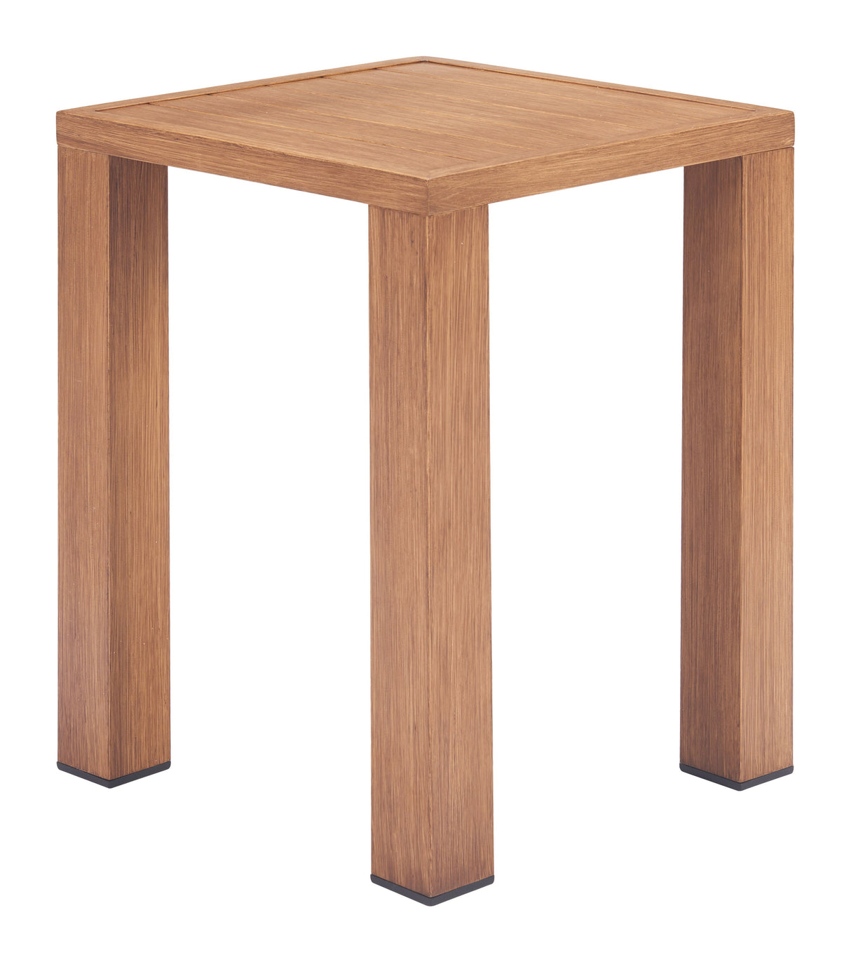 Regels Natural Outdoor Side Table by Zuomod at Eve Furniture