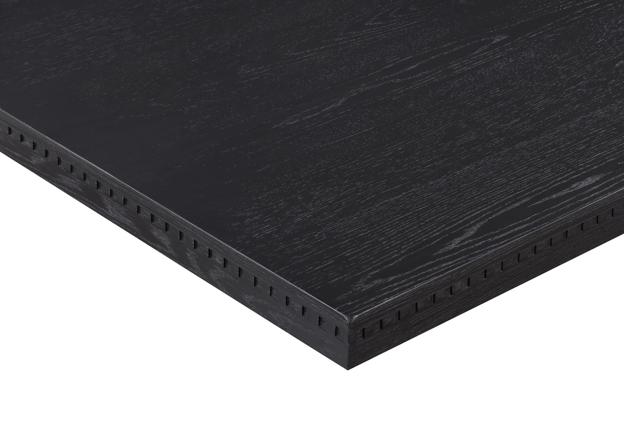 Regent Charcoal Black Dining Table by Crown Mark at Eve Furniture