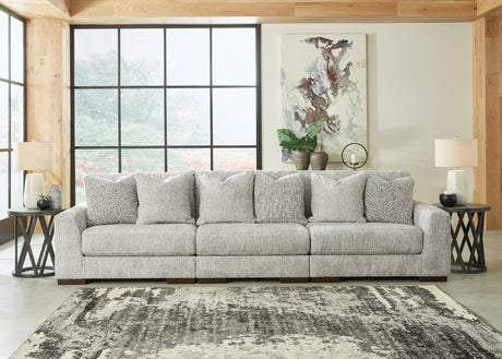 Regent Park Pewter Sofa and Loveseat by Ashley at Eve Furniture