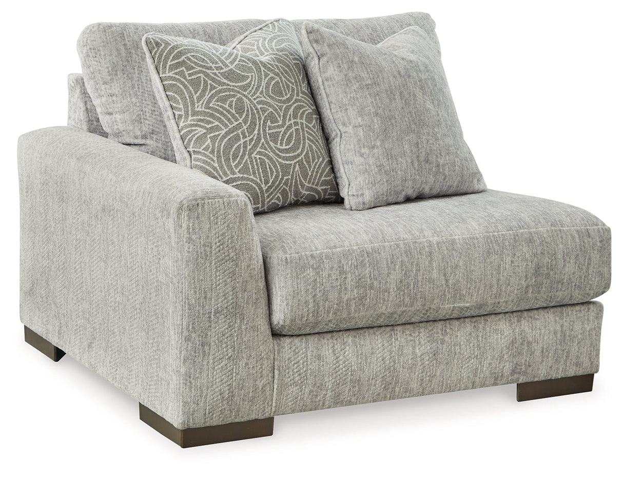 Regent Park Pewter Sofa and Loveseat by Ashley at Eve Furniture