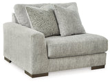 Regent Park Pewter Sofa and Loveseat by Ashley at Eve Furniture