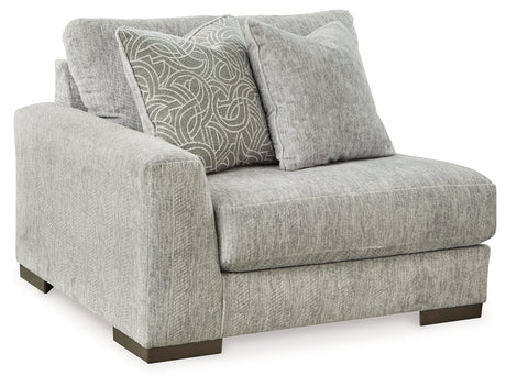 Regent Park Pewter Sofa and Loveseat by Ashley at Eve Furniture