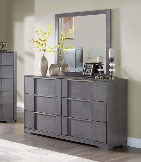 Regulus Gray Dresser by Furniture of America at Eve Furniture