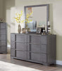 Regulus Gray Dresser by Furniture of America at Eve Furniture