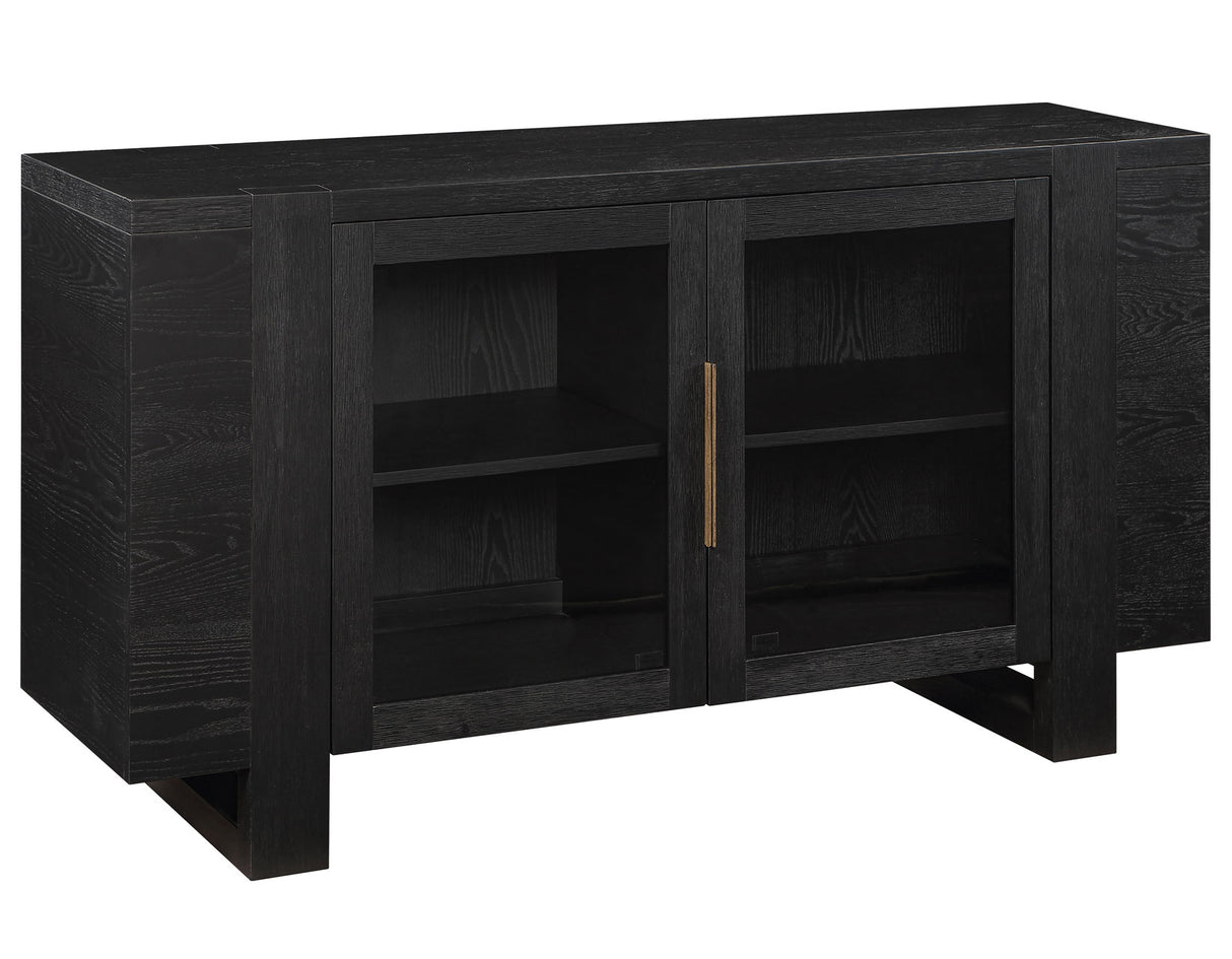 Reid 60 Black Finish Server by Steve Silver at Eve Furniture