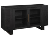 Reid 60 Black Finish Server by Steve Silver at Eve Furniture