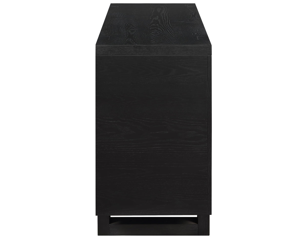 Reid 60 Black Finish Server by Steve Silver at Eve Furniture