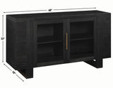 Reid 60 Black Finish Server by Steve Silver at Eve Furniture