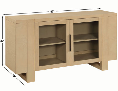Reid 60″ Server Sand Finish by Steve Silver at Eve Furniture