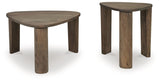 Reidport Grayish Brown Accent Coffee Table by Ashley at Eve Furniture