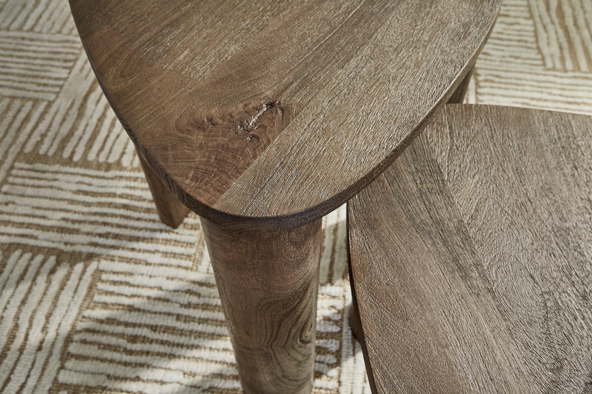 Reidport Grayish Brown Accent Coffee Table by Ashley at Eve Furniture