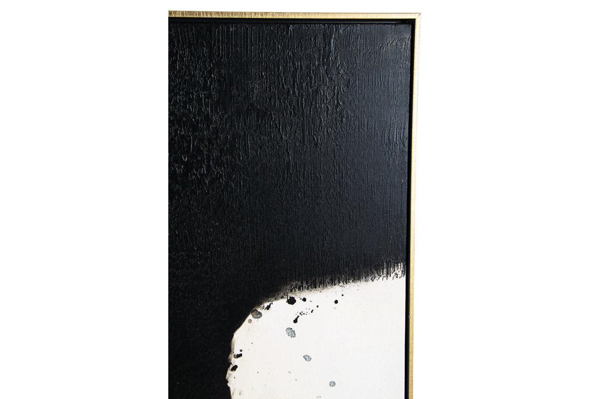 Reighlea Black/White Wall Art by Ashley at Eve Furniture