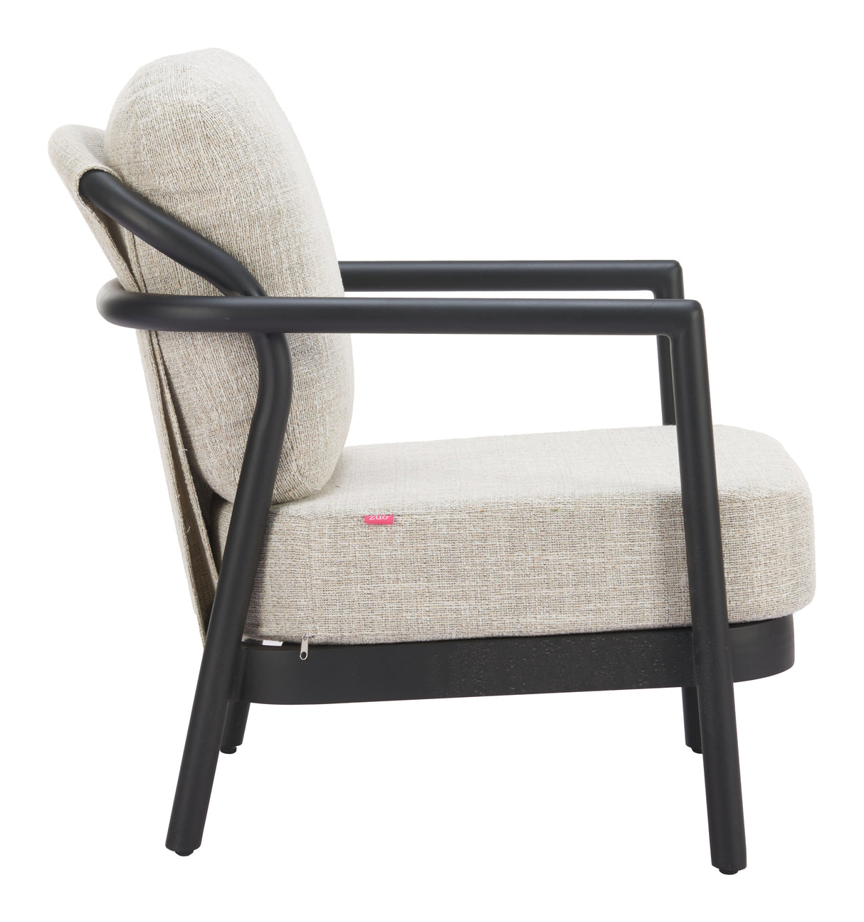 Rein Beige Outdoor Accent Chair by Zuomod at Eve Furniture