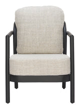 Rein Beige Outdoor Accent Chair by Zuomod at Eve Furniture