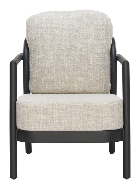 Rein Beige Outdoor Accent Chair by Zuomod at Eve Furniture