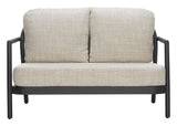 Rein Beige Outdoor Loveseat by Zuomod at Eve Furniture