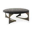 Reinhold III Black Marble Top Iron Coffee Table by Mercana at Eve Furniture