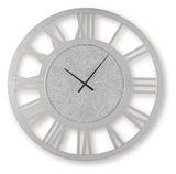 Reinport Mirror Wall Clock by Ashley at Eve Furniture