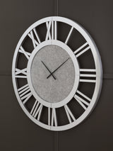Reinport Mirror Wall Clock by Ashley at Eve Furniture