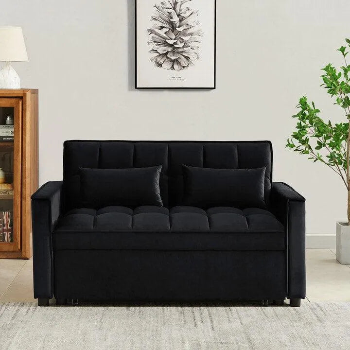 Relax Black Sleeper Sofa by Happy Homes at Eve Furniture