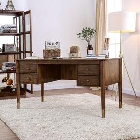 Reliance Antique Oak Desk by Furniture of America at Eve Furniture