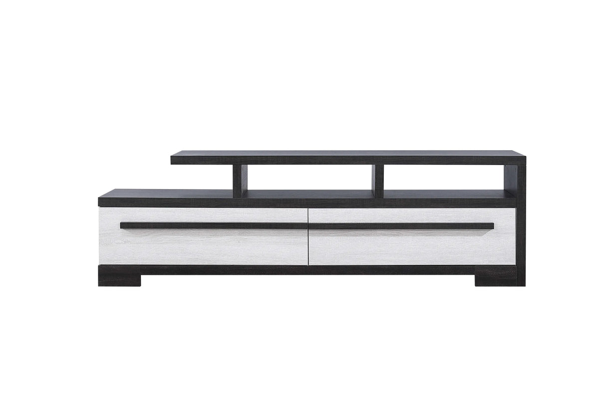 Remington Black and White 72" TV Stand by Crown Mark at Eve Furniture