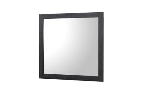 Remington Black and White Dresser Mirror by Crown Mark at Eve Furniture