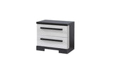 Remington Black and White Panel Bedroom Set by Crown Mark at Eve Furniture