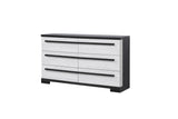 Remington Black and White Panel Bedroom Set by Crown Mark at Eve Furniture