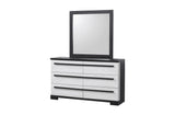 Remington Black and White Panel Bedroom Set by Crown Mark at Eve Furniture