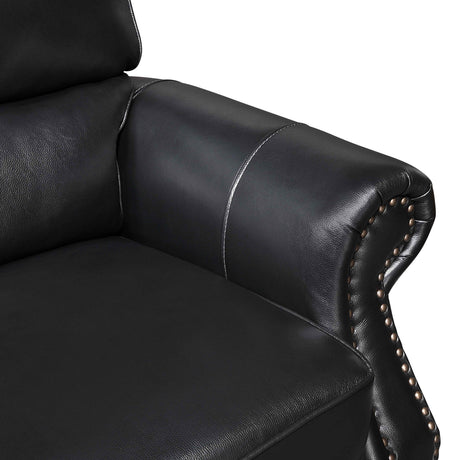 Remington Black Leather Living Room Set by Homelegance at Eve Furniture