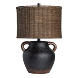 Remington Black Table Lamp by Crestview at Eve Furniture