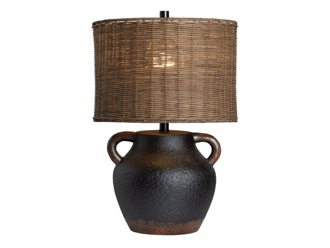 Remington Black Table Lamp by Crestview at Eve Furniture